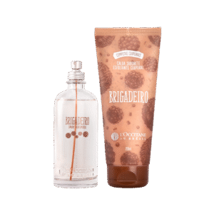 Combo Brigadeiro: Spray Perfumado e Calda Sabonete Esfoliante